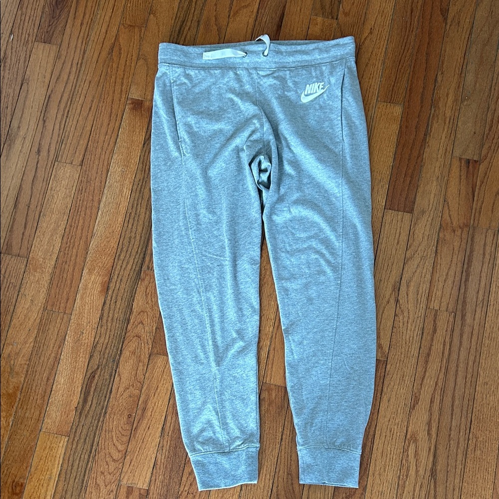 Nike Womens Light Gray Joggers
